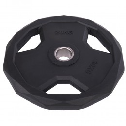 Диски (диски) поліуретанові SC-3858-20 51 мм 20 кг чорний Код SC-3858-20(Z)