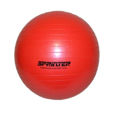 М'яч для фітнесу "GYM BALL" червоний 75 см (1200г)