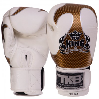 Рукавиці боксерські шкіряні на липучці TOP KING Empower TKBGEM-01 (р-р 8-18oz, кольори в асортименті)