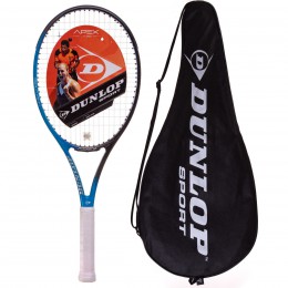 Ракетка для великого тенісу DUNLOP DL67690003 APEX LITE 250 TENNIS RACKET, L2 чорний синій