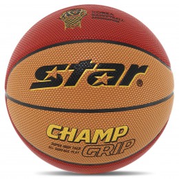 М'яч баскетбольний PU No7 STAR CHAMP GRIP BB4277C (PU, бутил, кольори в асортименті)