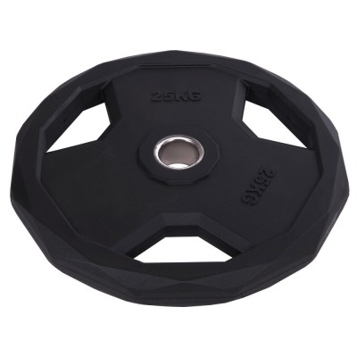 Диски (диски) поліуретанові SC-3858-25 51 мм 25 кг чорний Код SC-3858-25(Z)
