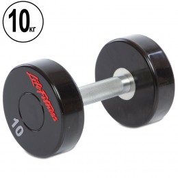 Гантель суцільна професійна LIFE FITNESS SC-80081-10 1 шт 10 кг Код SC-80081-10(Z)