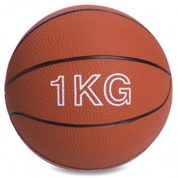 М'яч медичний медбол Record Medicine Ball SC-8407-1 1 кг кольору в асортименті Код SC-8407-1