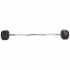 Штанга фіксована вигнута погумована Rubber Hexagon Barbell Zelart TA-6231-35 довжина-95 см 35 кг Код(Z)