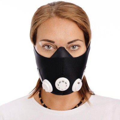 Маска тренувальна Training Mask SP-Sport FI-6214 чорний Код FI-6214(Z)