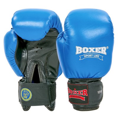 Рукавиці боксерські професійні ФБУ BOXER шкіряні BO-2001 Profi (р-р 10-12oz, кольори в асортименті)