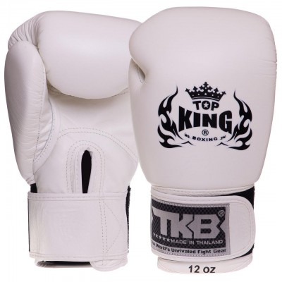 Рукавиці боксерські шкіряні на липучці TOP KING Ultimate TKBGUV (р-р 8-18oz, кольори в асортименті)