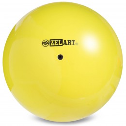 М'яч для художньої гімнастики 15 см Zelart RG150 (Резина, d-15 см, 240 г, квіти в асортименті)