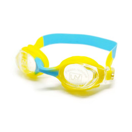 Окуляри для плавання CONQUEST LX-1300-ГЖ блакитно-жовті