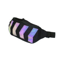 Сумка спортивна на пояс чорна ХВВ-22-Ч  (sns)