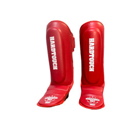 Захист ноги HARD TOUCH червоний розмір L ребристий  (sns)