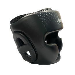 Шолом боксерський закритий HARD TOUCH PU чорний L  (sns)