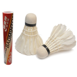 Волан пір'яний YUSHENG 12 штук в упаковці 402  (sns)