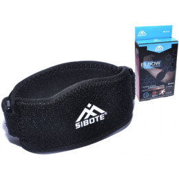 Бандаж ліктьовий пателярний чорний розмір L ST-914-L  (sns)