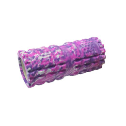 Масажний валик МОЗАЇКА SNS 33 см хвилясто-фіолетовий EVAJG8-33-KM-purple  (sns)
