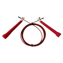Скакалка для кросфіту червона С-10-red Скакалка для кросфіту червона С-10-red