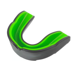 Капа боксерська дитяча POWER чорно-зелена MG-011-ЧЗ  (sns)