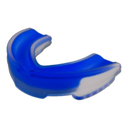 Капа боксерська POWER прозоро-синьо-біла MG-006-ПСБ  (sns)