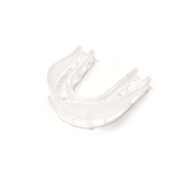 Капа боксерська юніорська K1-M біла прозора