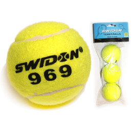 М'ячі для тенісу SWIDON 3 шт в упаковці 969-3 М'ячі для тенісу SWIDON 3 шт в упаковці 969-3