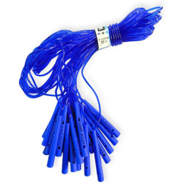 Скакалка дитяча з пластмасовими ручками СИНЯ 10 шт в упаковці TS-3450 Скакалка дитяча з пластмасовими ручками СИНЯ 10 шт в упаковці TS-3450