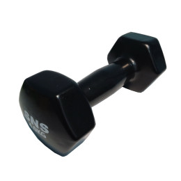 Гантель вінілова SNS 4 кг чорна Гантель вінілова SNS 4 кг чорна