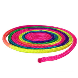 Скакалка гімнастична 3 м веселка Скакалка гімнастична 3 м веселка