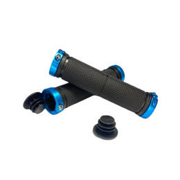 Гріпси круглі жорсткі з синіми фіксаторами LUS2-blue