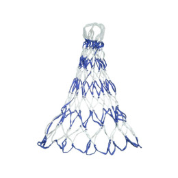 Сітка для перенесення та зберігання м'ячів біло-синя 30-001-B-W Сітка для перенесення та зберігання м'ячів біло-синя 30-001-B-W