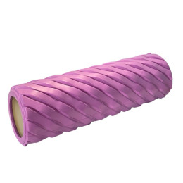 Масажний валик ХВИЛІ SNS 45 см світло-фіолетовий EVAXW7-45-purple- Масажний валик ХВИЛІ SNS 45 см світло-фіолетовий EVAXW7-45-purple-