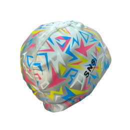 Шапочка для плавання SNS STARS срібна PU-H8-silvery Шапочка для плавання SNS STARS срібна PU-H8-silvery