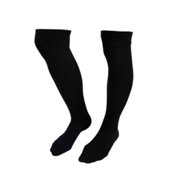 Гетри футбольні вище коліна розмір 38-40 чорні (sns)