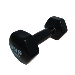 Гантель вінілова SNS 5 кг чорна