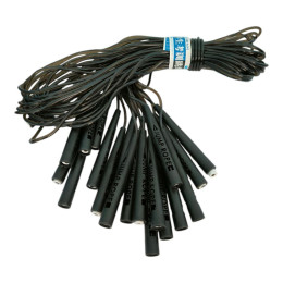 Скакалка дитяча з пластмасовими ручками ЧОРНА 10 шт в упаковці TS-3450 Скакалка дитяча з пластмасовими ручками ЧОРНА 10 шт в упаковці TS-3450