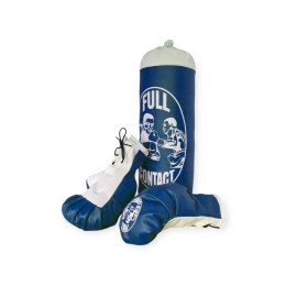 Набір боксерський дитячий Full Contact синій малий Набір боксерський дитячий Full Contact синій малий