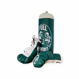 Набір боксерський дитячий Full Contact зелений малий Набір боксерський дитячий Full Contact зелений малий