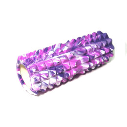 Масажний валик SPINE SNS 33 см хвилясто-фіолетовий EVAYY4-33-KM-purple Масажний валик SPINE SNS 33 см хвилясто-фіолетовий EVAYY4-33-KM-purple