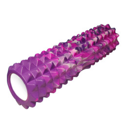 Масажний валик SPINE SNS 45 см хвилясто-фіолетовий EVAYY4-45-KM-purple Масажний валик SPINE SNS 45 см хвилясто-фіолетовий EVAYY4-45-KM-purple