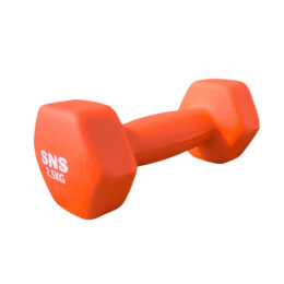 Гантель вінілова МАТОВА SNS 2,5 кг червона Гантель вінілова МАТОВА SNS 2,5 кг червона