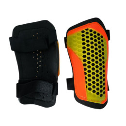 Футбольні щитки HONEYCOMB розмір S F675-S golden жовто-оранжеві Футбольні щитки HONEYCOMB розмір S F675-S golden жовто-оранжеві