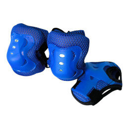 Комплект захисного спорядження розмір М синій HJ-D-M-blue