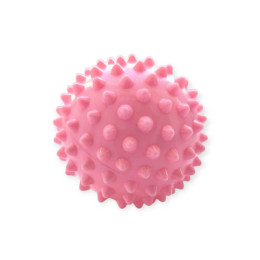 М'яч масажний d 7 см жорсткий ненадувний рожевий A-V6.8