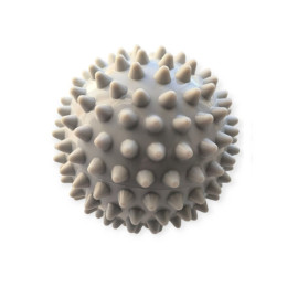 М'яч масажний d 9 см жорсткий ненадувний сірий A-V9