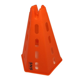 Фішка-піраміда з отворами 31 см оранжева O-992-6-ОРН Фішка-піраміда з отворами 31 см оранжева O-992-6-ОРН
