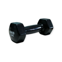 Гантель вінілова SNS 2,5 кг чорна Гантель вінілова SNS 2,5 кг чорна