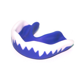 Капа боксерська дитяча POWER MG-004-СБ синьо-біла