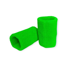 Напульсники спортивні махрові салатові 2HW-light green Напульсники спортивні махрові салатові 2HW-light green