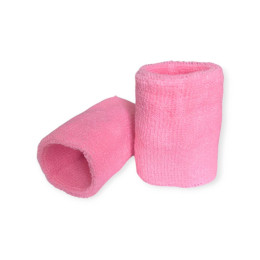 Напульсники спортивні махрові рожеві 2HW-pink Напульсники спортивні махрові рожеві 2HW-pink