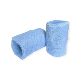 Напульсники спортивні махрові блакитні 2HW-purple Напульсники спортивні махрові блакитні 2HW-purple